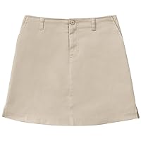 Classroom Girls' Uniform Stretch Fly Front Scooter Skirt