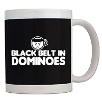 BLACK BELT IN Dominoes Mug 11 ounces ceramic