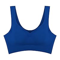 Push Up Sports Bra for Women Longline Full Coverage Sports Bras Medium Impact Padded Workout Crop Tops for Yoga Gym