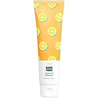 Elizabeth Mott Sure Thing! Vitamin C Cleanser-Gel Foaming Facial Cleanser for All Skin Types – Cleans, Moisturizes, & Smoothens Skin - Vegan & Cruelty-Free, Non-drying Face Wash,150ml