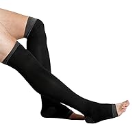 Compression Shapewear Thigh Length Anti-Embolism Stocking Hosiery Leg Sleeve Post-Op Surgical MDULS01