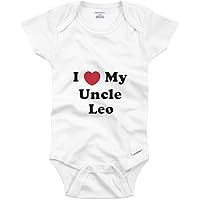 I Love My Uncle Leo: Baby Onesie®