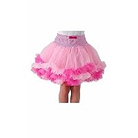 Girls' Pettiskirt (Size XS, Color Light Pink)