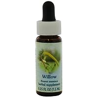 Herbal Supplements Essence, Willow, 0.25 Ounce