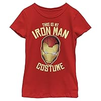 Marvel Avengers Iron Man Halloween Costume Girls Standard T-Shirt