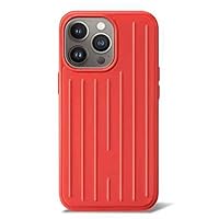for iPhone 11 12 13Pro max Texture Shock Resistant Screen Protector Polycarbonate Case,red,for iPhone 13Pro