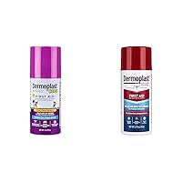 Dermoplast Kids Sting-Free 2 Ounce First Aid Spray and Dermoplast First Aid 2.75 Ounce Spray Bundle