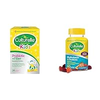 Culturelle Kids Probiotic Packets (Ages 3+) & Gummies (Ages 2+) for Digestive & Immune Health, Eye Support