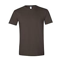Gildan Adult Special Shoulder Tape Preshrunk T-Shirt, Dark Chocolate, Large