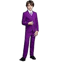 Boys' Suit Notch Lapel Three Pieces Wedding Page Boy Party Outfit