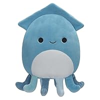 Squishmallows Teal Squid 20cm Plush Toy