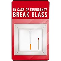 Cigarette Emergency Vinyl Decal Sticker Skin for Kindle Fire