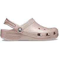 Crocs unisex-child Classic Glitter Clogs