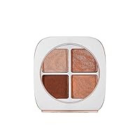 Petal Play Eyeshadow Palette- Travel-Size + Everyday Use - Four Neutral Shades + Perfect For On-The-Go - Matte + Shimmer - Cruelty-Free + Vegan (Gilded Lily)