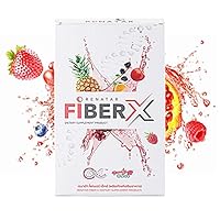 Renatar Fiber X Natural High Fiber Prebiotic Phytonutrient Colon Cleanse (3box x7 Sachets)