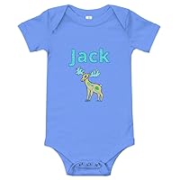 Jack Personalized Baby Short Sleeve One Piece
