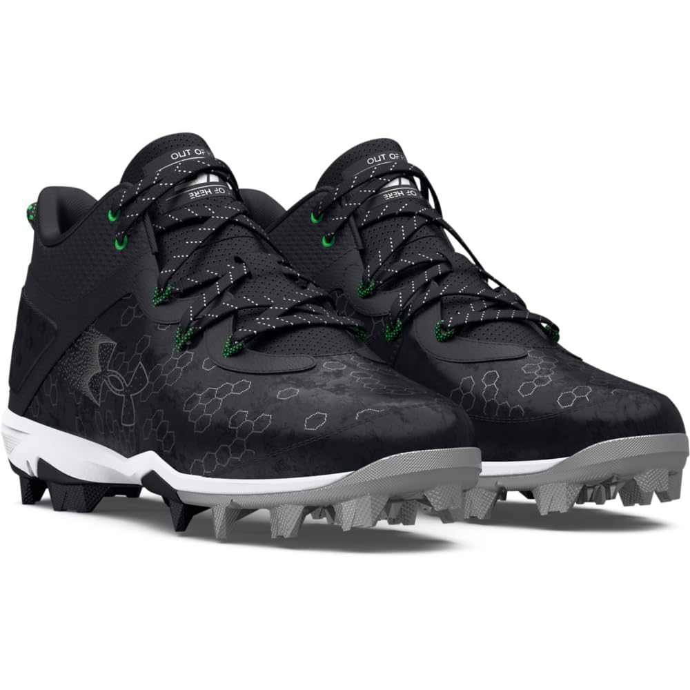 Under Armour Men's Harper 8 Mid Rm Baseball Shoe