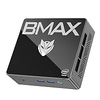 Bmax B4 Mini PC 12th Generation Intel N95 (up to 3.4GHz) 16G DDR4/512GB SSD W-11 Pro Micro Computer WiFi5 4K/60Hz Triple Display BT4.2 Type-C/HDMI Mini Computer