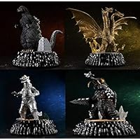 Godzilla HG D+ Godzilla 05 Set of All 4 Types Bandai [January Appointment Product]