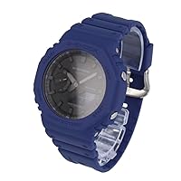 Casio G-Shock G-Shock GA-2100-2A Men's Watch, Watch, Carbon, Resin, Navy, Modern