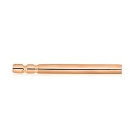 14K Rose Gold 0.85x10mm Double Notched Post Finding (PC)
