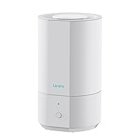 4L Top Fill Humidifiers for Bedroom Large Room Nursery, Cool Mist Humidifier With Ultrasonic Quiet, Auto Shut-off and Easy to Clean, Last up to 40 Hours, White