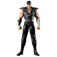 Kaiyodo Mega Soft Vinyl Fist of the North Star Kenshiro, Total Height Approx. 19.7 inches (500 mm), Non-scale, Soft Vinyl, Pre-painted Finished Figure
