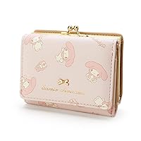 Kromi Women's Pompompurin Wallet, Coin Case, PU Leather, Large Capacity, Trifold Wallet, Mini Wallet, Small Wallet, Coin Purse, Card Slot (Pink 2), pink2