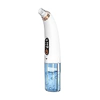 Fabufabu Popular Blackhead Remover Pore Vacuum Cleaner - USB Rechargeable Water Cycle Pore Cleanser 3 Adjustable Suction Modes 6 Suction Prob