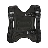 Weighted Vest for Men Women Kids, 12 16 20 25 30 Lbs Weights Included, Workout Equipment Strength Training Weight Vest for Training Workout, Jogging, Cardio, Walking
