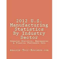 2012 U.S. Manufacturing Statistics By Industry Sector: Detailed Financial and Performance Statistics and Benchmarking (KPI) Data 2012 U.S. Manufacturing Statistics By Industry Sector: Detailed Financial and Performance Statistics and Benchmarking (KPI) Data Paperback