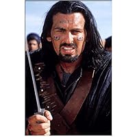 Oded Fehr 8 Inch x10 Inch Photo The Mummy Films Resident Evil Films Holding Sword kn