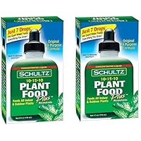 Schultz All Purpose 10-15-10 Plant Food Plus, 4-Ounce [2- Pack] (2 Pack (2 Count))