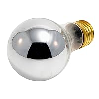 Bulbrite 60A19HM 712160 Light Bulb, 1 Count (Pack of 1), Chrome