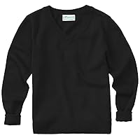 Classroom School Uniforms Big Kid Long Sleeve V-Neck Sweater 56702
