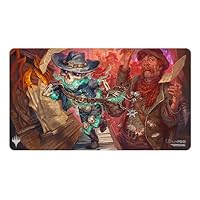 Ultra PRO - Outlaws of Thunder Junction Playmat Ft. Tinybones for Magic: The Gathering, Limited Edition Unique Artistic Collectible Card Gaming TCG Playmat Accessory