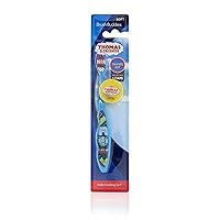 Brush Buddies Thomas & Friends Toothbrush with Cap, Blue (Pack of 1)