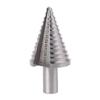 13 Step HSS Grooved Conical Cone Drill Bit Hole Cutter Tool For Twist Drill Reaming Drill Hole Opener Tools For Woodwork Drill Bits