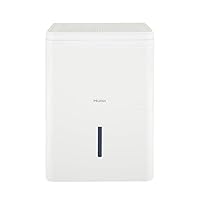 Haier 35 Pint Portable Dehumidifier, Perfect for Bedroom, Basement & Garage, For High Humidity or Very Damp Areas, Empty Bucket Alarm, Clean Filter Alert & LED Digital Controls, Energy Star, White