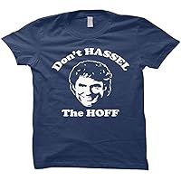 Don't Hassel The Hoff t-Shirt Blue