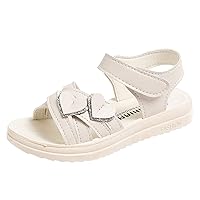 Girl Wedge Sandals Toddler Lightweight Casual Beach Shoes Children Wedding Birthday Anti-slip Slip-ons Slippers Sandals