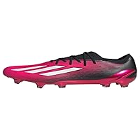 adidas Men's X Speedportal.1 Firm Ground Soccer Cleats, Pink, Size 8