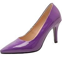 Women's Pointed Toe Dress Shoes Elegant Thin Heel Pumps