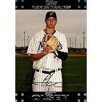 2007 Topps Red Back #557 Scott Olsen MLB Baseball Trading Card