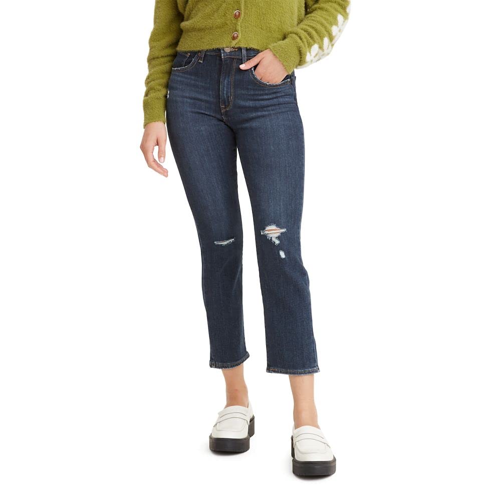 Mua Levi's Women's 724 High Rise Straight Crop Jeans trên Amazon Mỹ chính  hãng 2023 | Fado