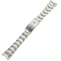 Stainless Steel Watchband For Rolex Strap Sub Case Cinghia Matte Brushed Bracelet Sangle Gurt Watch Accessories Parts Correa Glide Lock 20MM