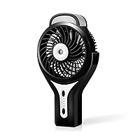 Outdoor Personal Cooling Fan USB Rechargeable Fan Portable Handheld Silent Small Fan Summer Gift For Family Table Fan Oscillating 12