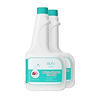 eufy RoboVac Hard Floor Cleaning Solution (2 Bottles), Dilution Ratio 1:200, 473 ml, Floor Cleaner, Eco-Friendly, Plant-Based,Compatible with X8 Pro, X10 Omni, G series, L Series, X8 Hybrid, X9 Pro
