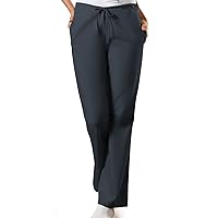 Scrub Pants for Women Workwear Originals Drawstring Waist with Flare Leg 4101