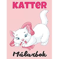 katter Målarbok (Swedish Edition)